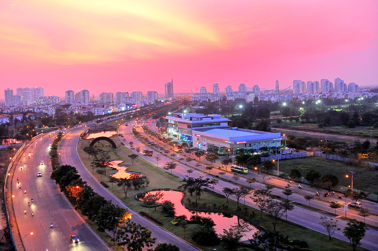 Đại lộ Nguyễn Văn Linh Phú Mỹ Hưng