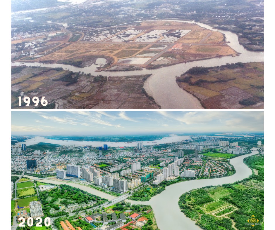 Đô thị Phú Mỹ Hưng xưa và nay