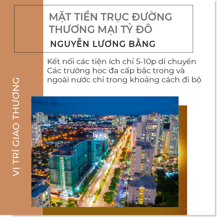 The Antonia, The Ascentia mặt tiền trục đường thương mại Nguyễn Lương Bằng