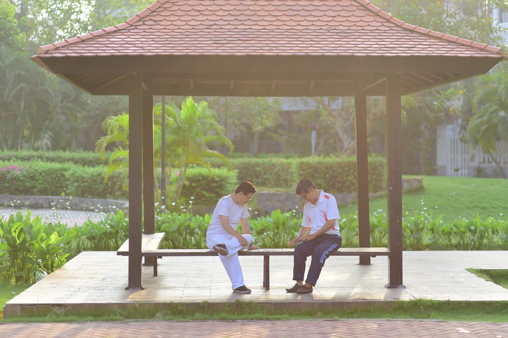 Sự hiện diện của những khoảng xanh thô thị khắp nơi tạo nên sự khác biệt về chất lượng sống cho người dân ở đây. Giữa phố thị hiện đại, không gian điền viên vẫn được lấp đầy.