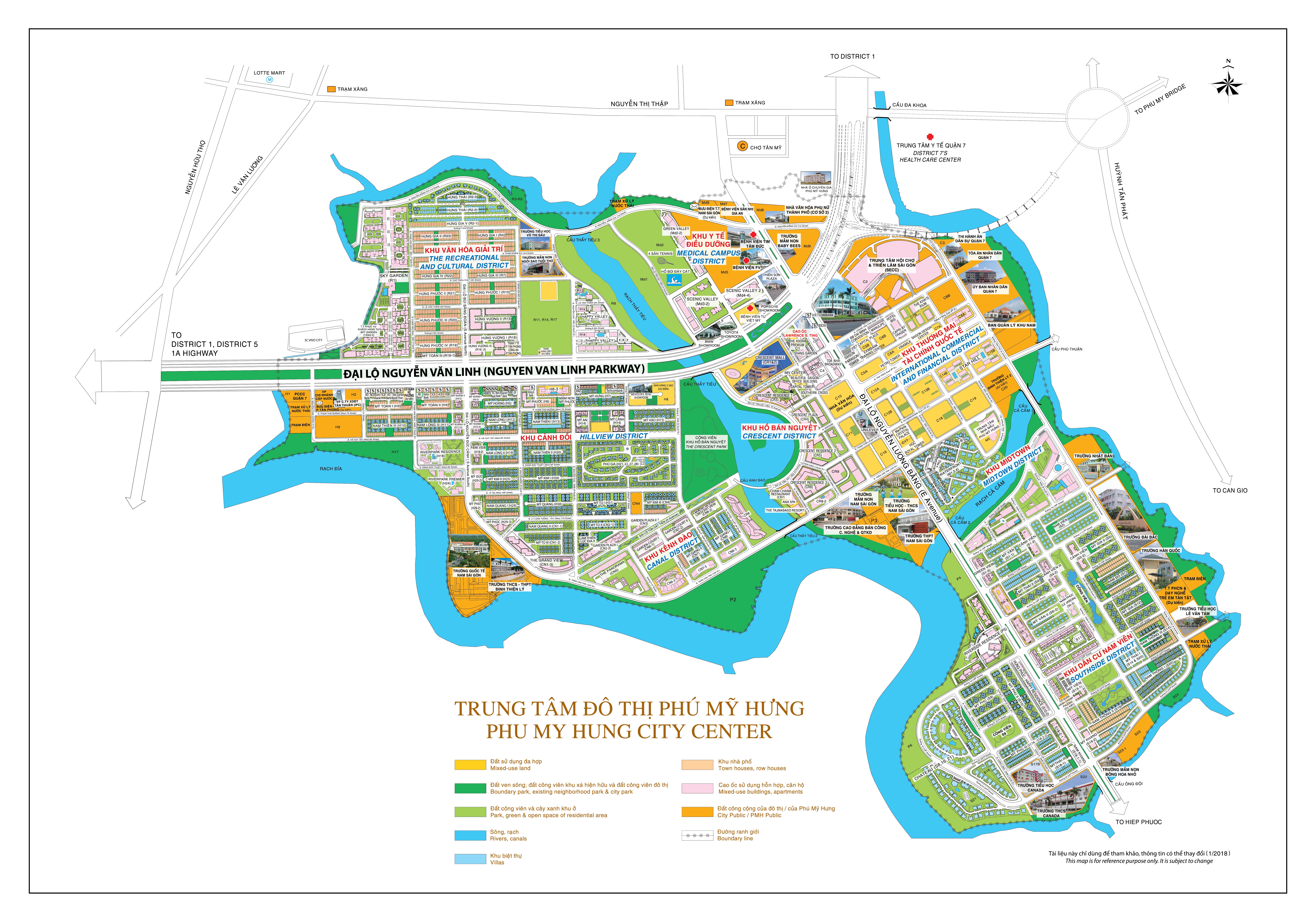 Quy hoạch đô thị Phú Mỹ Hưng