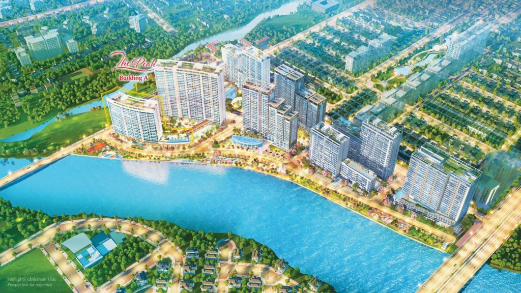 Tòa nhà A là công trình nằm gần sông và công viên hoa anh đào nhất. Do đó, thiên nhiên trở thành ý tưởng xuyên suốt trong quy hoạch Midtown. Chủ đầu tư tối đa hóa mảng xanh trong lòng kiến trúc và xung quanh công trình. Mảng xanh sẽ len lỏi từ các hoa viên, tiểu cảnh nối giữa sảnh, các khu vực tiện ích ngoài trời, vườn trên mái…