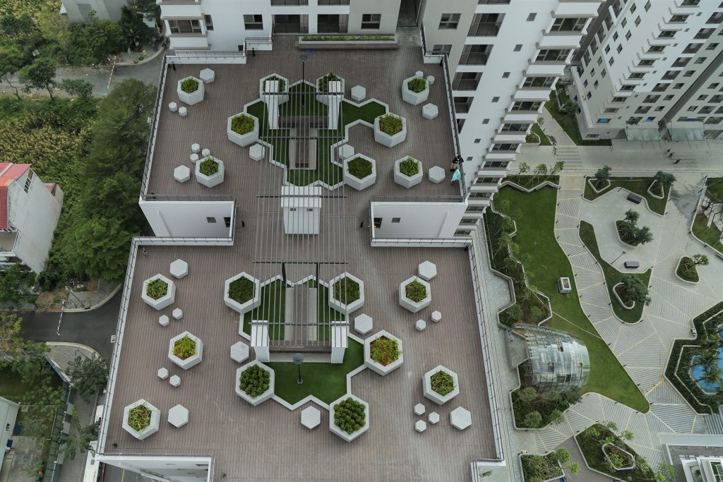Vườn trên cao Saigon South Residences