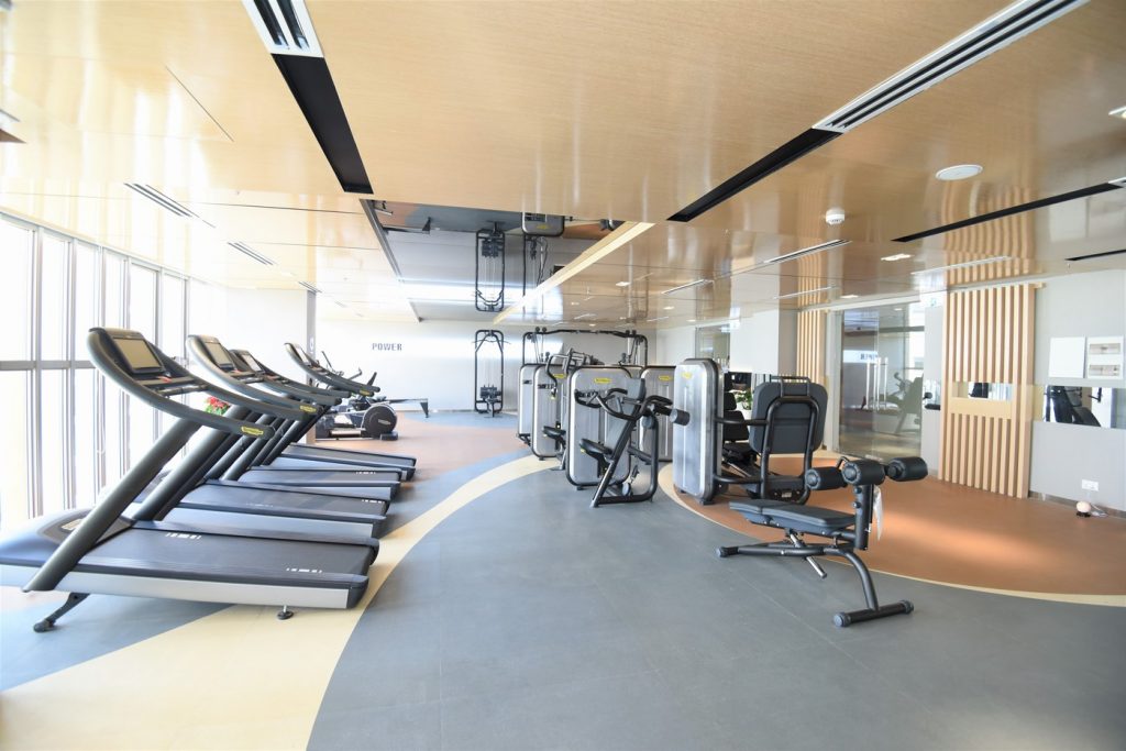 Phòng tập gym của The Symphony.