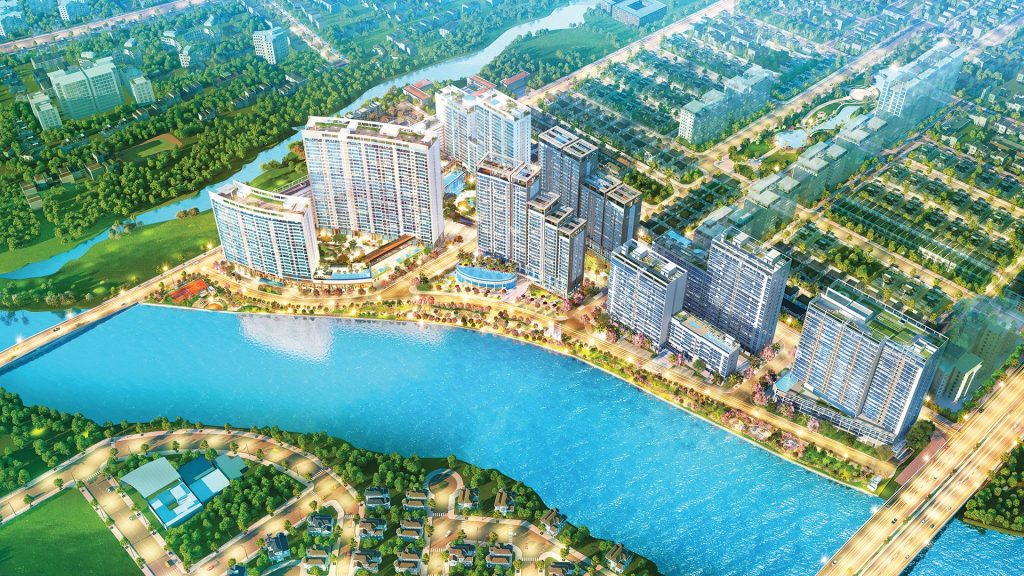 Phối cảnh toàn khu Phú Mỹ Hưng Midtown