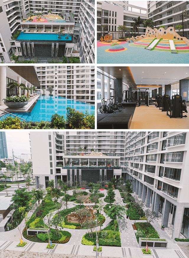 Toàn cảnh tiện ích Phú Mỹ Hưng Midtown The Peak
