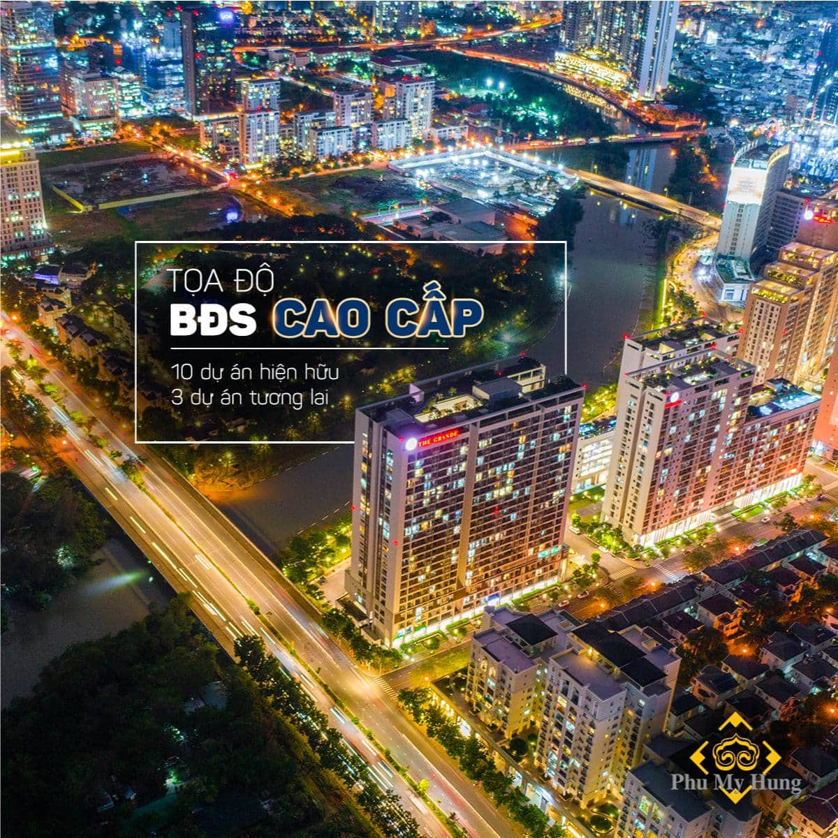 Nguyễn Lương Bằng cũng là tọa độ BĐS cao cấp của toàn khu Nam Sài Gòn