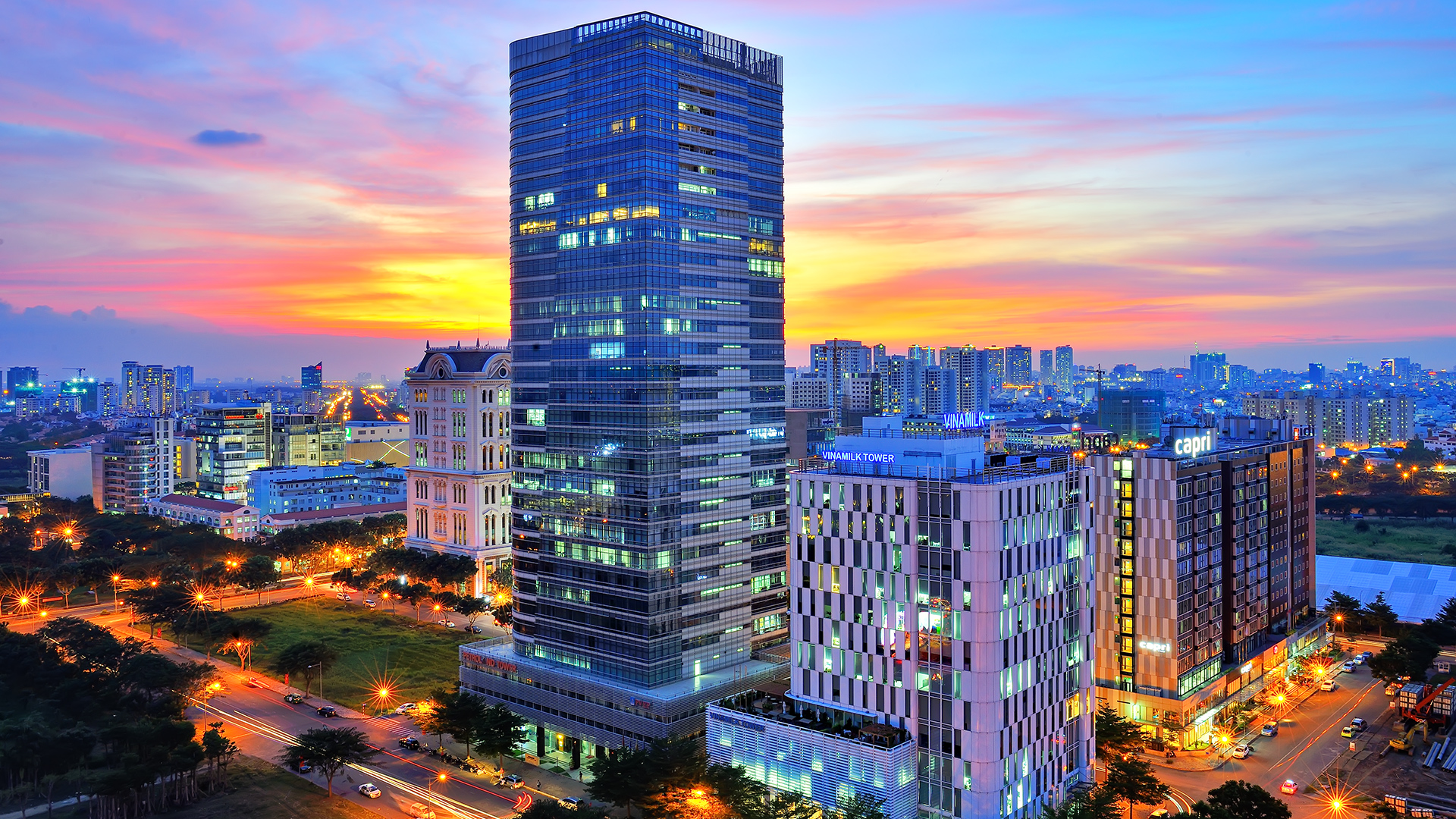 Trung Tâm Thương Mại Tài Chính Quốc Tế khu đô thị Phú Mỹ Hưng
