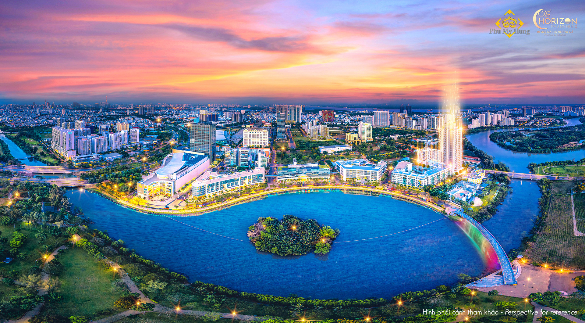 Vị trí đắc địa ngay “quỹ đất vàng” quý hiếm nhất đô thị, nhưng toàn công trình Phu My Hung The Horizon chỉ có 166 căn, hướng đến cộng đồng khách hàng thực sự cao cấp, đòi hỏi tính riêng tư, khác biệt cao.