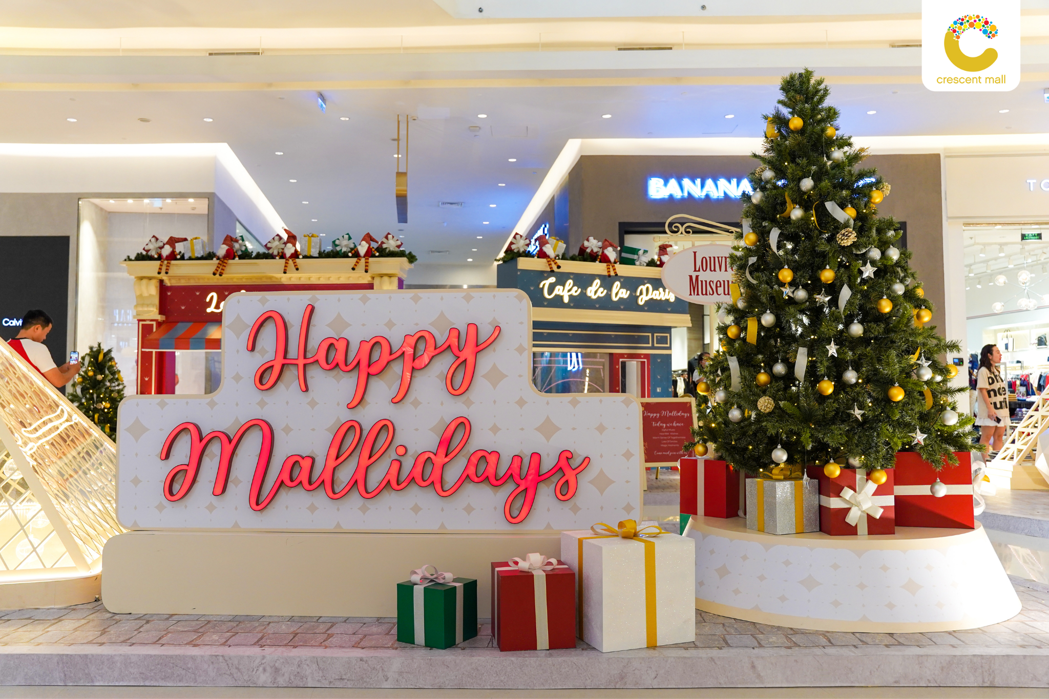 Happy Mallidays là chủ đề Giáng sinh năm 2023 của Crescent Mall Phú Mỹ Hưng