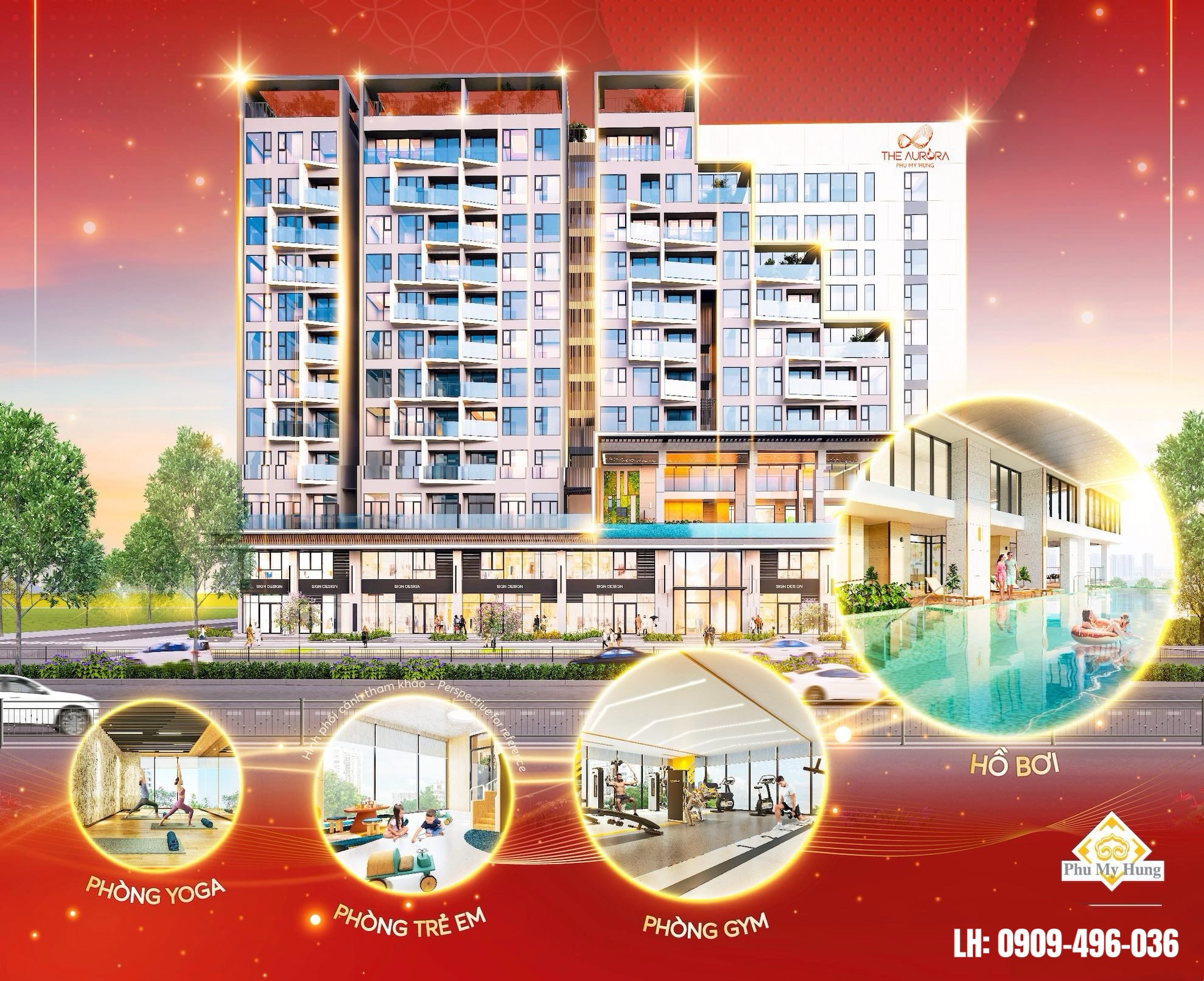 Hệ thống tiện ích đầy đủ hạng sang của Phú Mỹ Hưng The Aurora