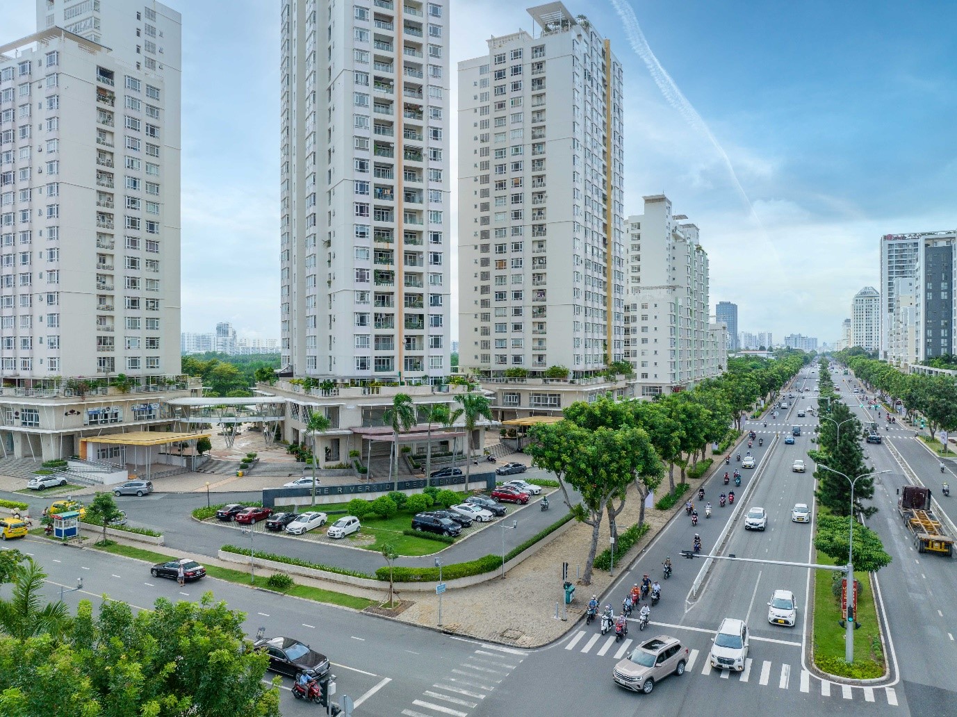 Trục Shop trên đường Nguyễn Lương Bằng tại Phú Mỹ Hưng