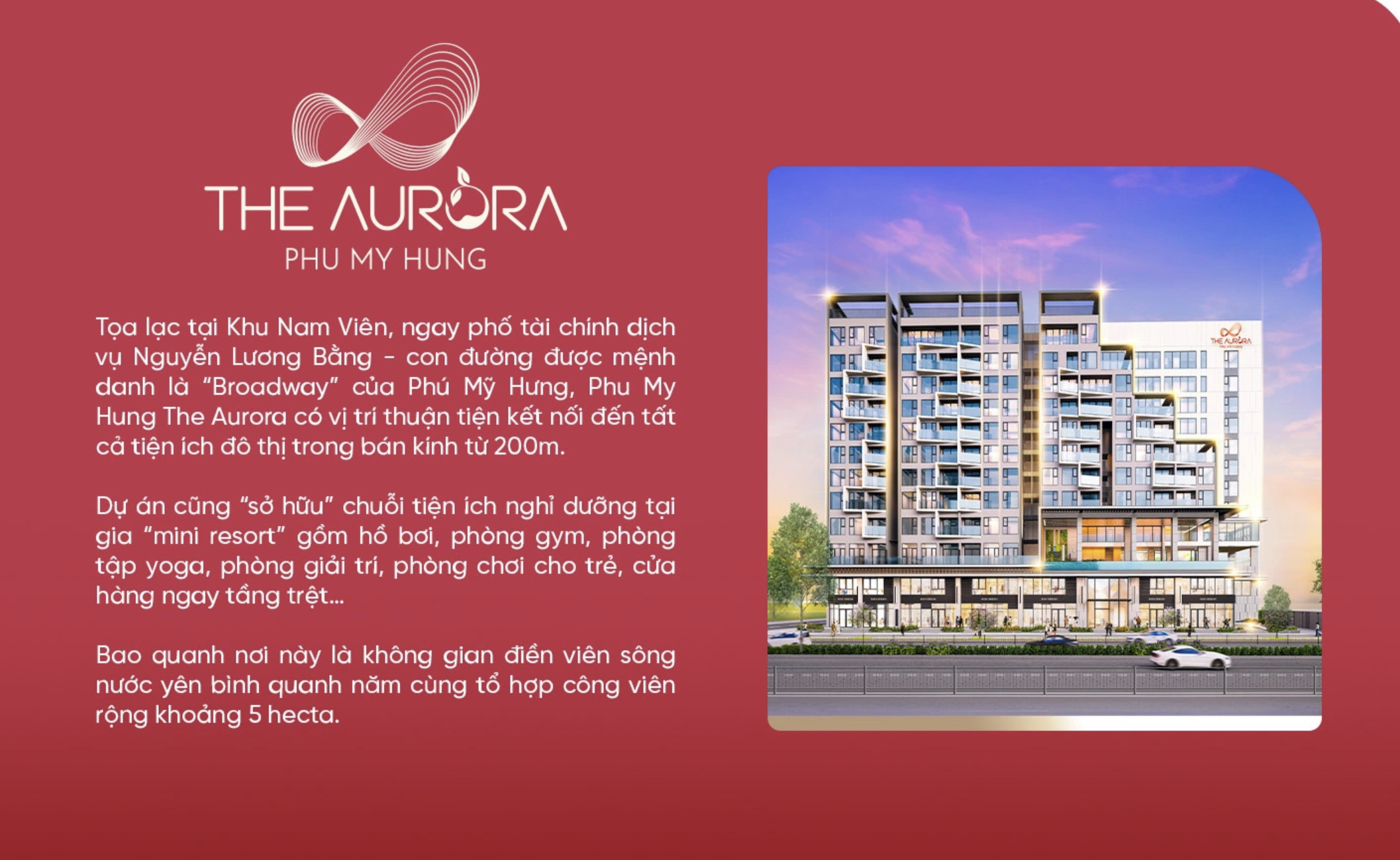 Thông tin dự án Phú Mỹ Hưng The Aurora