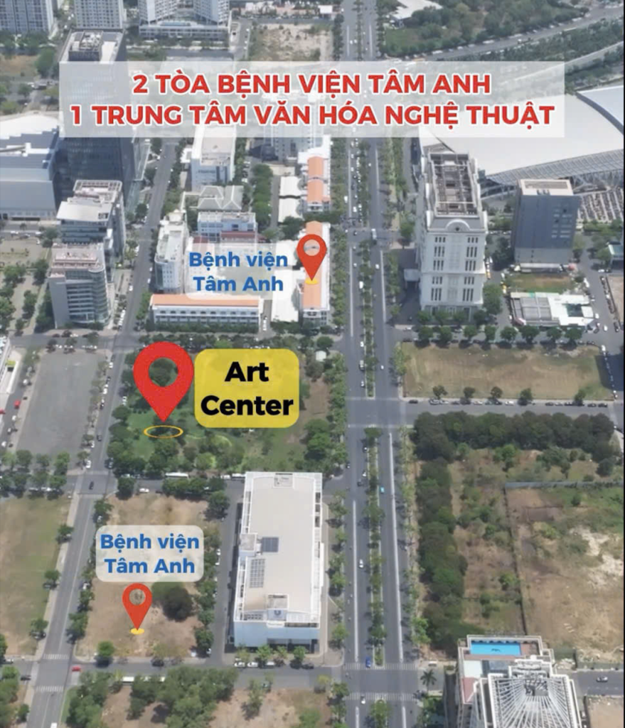 Vị trí bệnh viện Tâm Anh tại khu đô thị Phú Mỹ Hưng